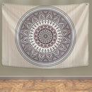 Boho rainbow indian mandala wall hanging bedroom lace tapestry