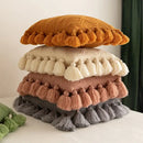 DecorBites™ Boho Style Ivory Green Pink Tassles 45x45cm Cushion Cover for Home Decoration