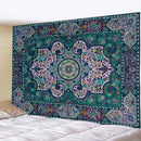 Boho tapestry set in red & gold traditional pattern for bedroom