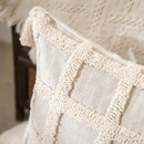DecorBites™ Boho Tassel Cushion Cover for Home Décor - 45x45cm Square/Round