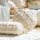 DecorBites™ Boho Tufted Tassel Cushion Cover for Home Decor Living Room Sofa
