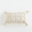 DecorBites™ Boho Tufted Tassel Cushion Cover for Home Decor Living Room Sofa