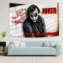 Boho white and red joker tapestry bedroom tarot wall art