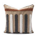 Boho white & gray tufted cushion cover living room throw pillow