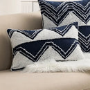 Boho white & gray tufted cushion cover living room throw pillow