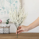 Boho wicker basket with pink & white decorbites forever dancing grass