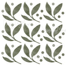 Flowers & Leaves - Fabric Nursery Wall Art Decals