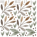 Boho Leaves & Foliage wall decals - Fabric Nursery Wall Art Decals