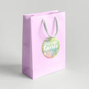 Bokeh Easter Favor Labels