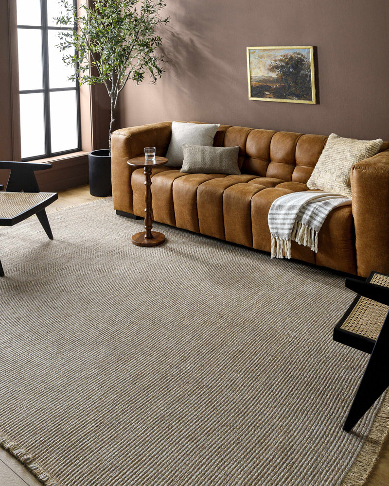 Kimi Jute Cream & Gray Area Rug - Surya X Becki Owens