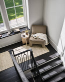 Rozina Ivory/Brown End Table