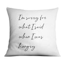 Bon Appetit A Cushion