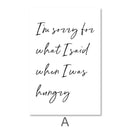Bon Appetit Canvas
