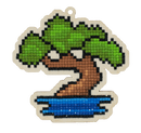 Bonsai Tree CSw423 Diamond Painting on Plywood Kit