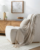 Prolo Light Beige Throw - Becki Owens x Livabliss