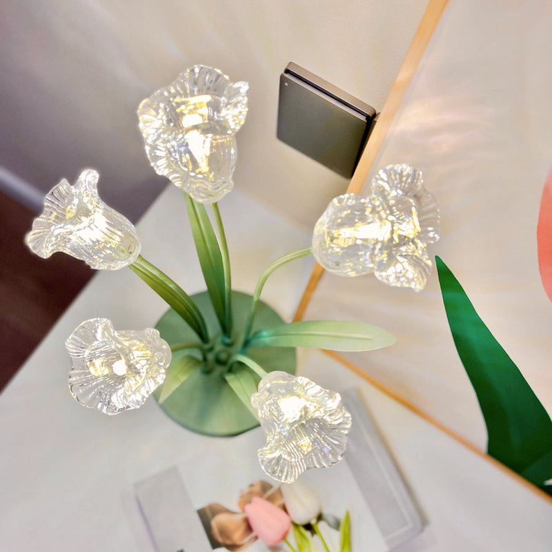 Bell Orchid Table Lamp