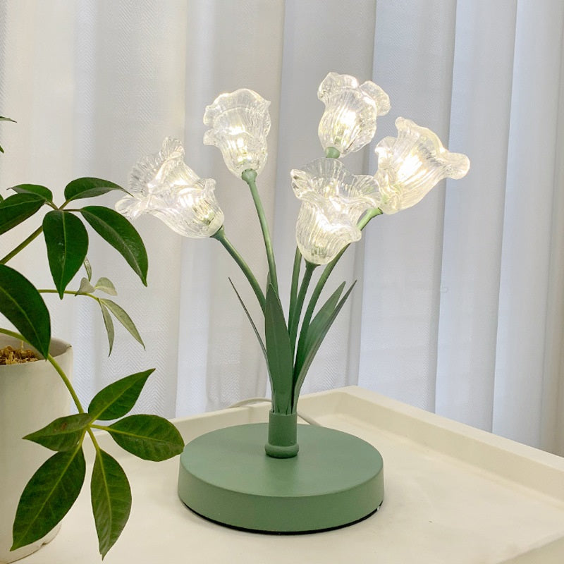 Bell Orchid Table Lamp