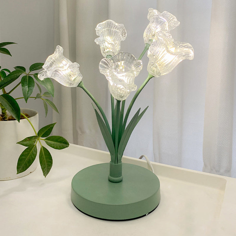 Bell Orchid Table Lamp