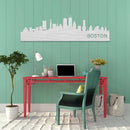 Boston Skyline Metal Wall Art – Massachusetts City Urban Home & Office Decor