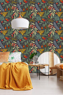 Botanical Background Wallpaper