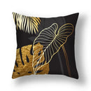 Botanical big leaves cushion covers living room decorative pillows