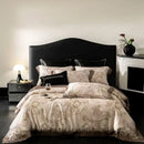 Botanical cream egyptian cotton print bedding set for the bedroom