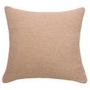 Boucle teddy rust slate and cream throw pillows living room set