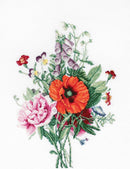 Bouquet of flowers B2350L Counted Cross-Stitch Kit