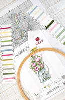 Bouquet with roses B7006L Counted Cross-Stitch Kit