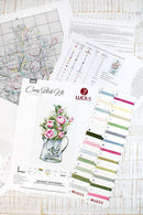 Bouquet with roses B7006L Counted Cross-Stitch Kit
