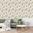 Modish Lilies of the Valley Wallpaper Tasteful