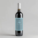 Boy Godparents Wine Label