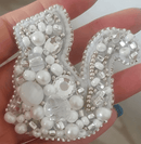 BP-220C Beadwork kit for creating brooch Crystal Art "Cat"
