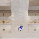 James Martin Lorelai 72" Double Bathroom Vanity, Black Onyx