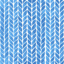 Braid Lines in Blue Wallpaper