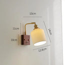 DecorBites™ Ceramic Ball LED Wall Light with Pull Chain Switch for Living Room