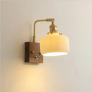 DecorBites™ Ceramic Ball LED Wall Light with Pull Chain Switch for Living Room