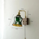 DecorBites™ Ceramic Ball LED Wall Light with Pull Chain Switch for Living Room