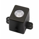 Brass Integrated Light Fixtures Black with AB Finish and S/S Stake