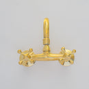 Brass Kitchen Faucet - Vintage Brass Kitchen Faucet
