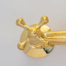 Brass Kitchen Faucet - Vintage Brass Kitchen Faucet