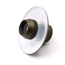 Brass Mini Flat Hat G4 LED Path Lights for Outdoor Landscape Illumination