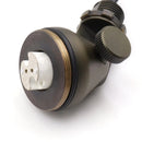Brass Light Fixtures Outdoor with MR11, Adjustable Shroud, and 72" Wire