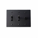 Brass Mixed Dimmer Switch (3-Gang)