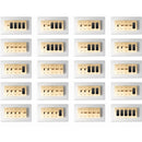 Brass Mixed Dimmer Switch (5-Gang)