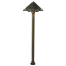 Outdoor Landscape Light with Hollowed Out Design, G4 Socket and 72" Wire