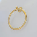 Brass Towel Ring - Bathroom Towel Holder