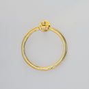 Brass Towel Ring - Bathroom Towel Holder