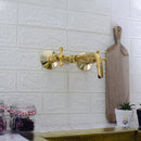 Brass Wall Mount Faucet - Antique Brass Bathroom Faucet
