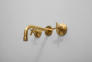 Wall Mount Bathroom Faucets - Antique Brass Bathroom Faucets